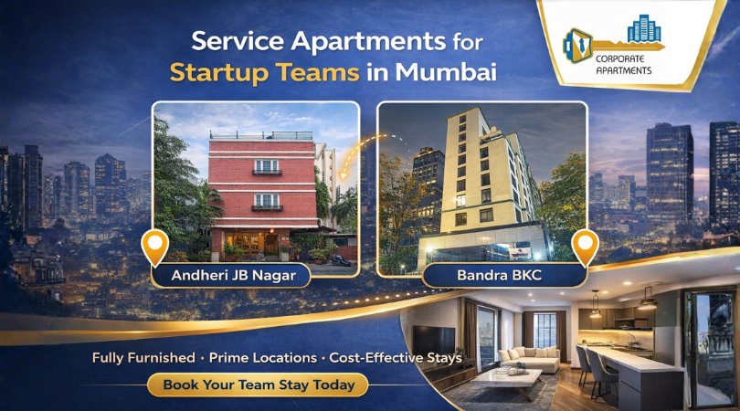 Service Apartments for Startup Teams in Mumbai